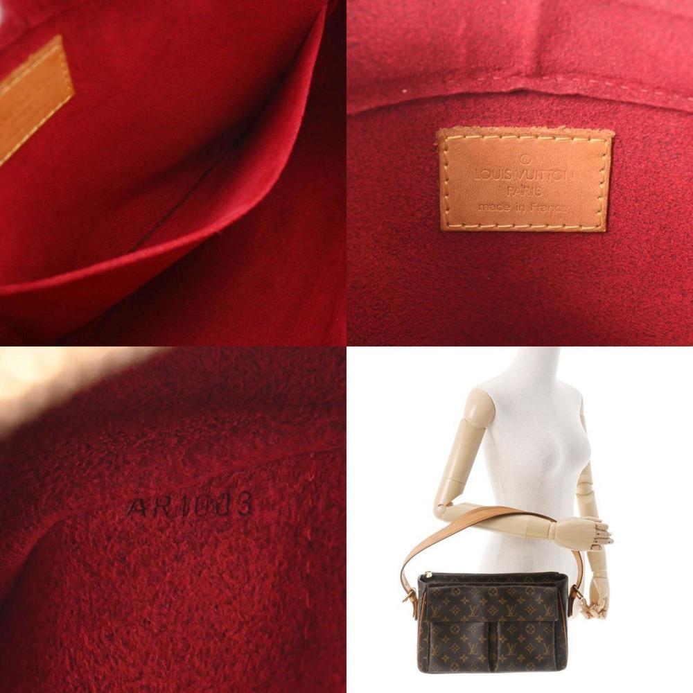 LOUIS VUITTON Louis Vuitton Monogram Vibasite GM Brown M51163 Women's Canvas ... - Picture 12 of 12
